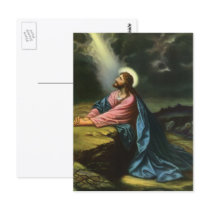 Vintage Christ postcards by YesterdayCafe Vintage Christ postcards