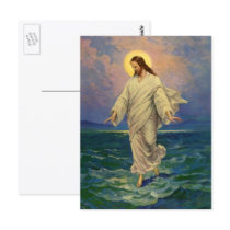 Vintage Christ postcards by YesterdayCafe Vintage Christ postcards