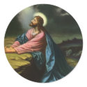 Vintage Christ stickers by YesterdayCafe Vintage Christ stickers