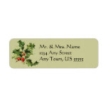 Vintage Christmas Address Labels