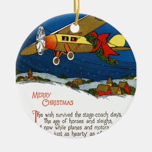 vintage christmas airplane ornament vintage christmas airplane ornament