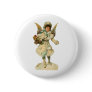 Vintage Christmas Angel Button