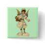 Vintage Christmas Angel Button