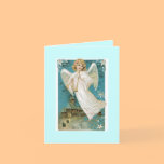 Vintage Christmas Angel Card