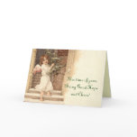 Vintage Christmas Angel Card
