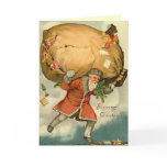 Vintage Christmas Angel Card