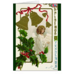 Vintage Christmas Angel Card