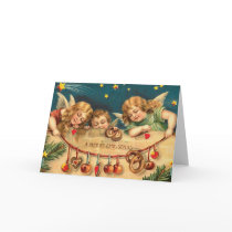 Vintage Christmas - Angel Children cards