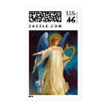Vintage Christmas Angel Postage