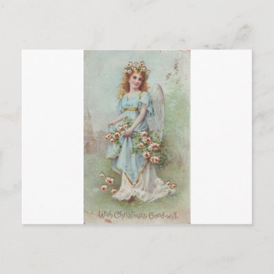 Vintage Christmas Angel postcards