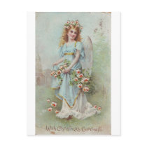 Vintage Christmas Angel postcards by spyderfyngers Vintage Christmas Angel postcards