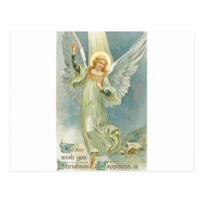 Vintage Christmas Angel Postcards