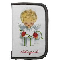 Vintage Christmas Angel Wrapping Gift Planners