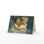 Vintage Christmas Angels Card