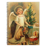 Vintage Christmas Angels Note Book