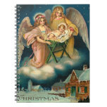 Vintage Christmas Angels Notebook