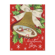 Vintage Christmas Bells Postcards