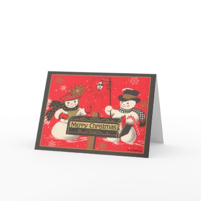 Vintage Christmas Card