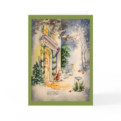 Vintage Christmas Card