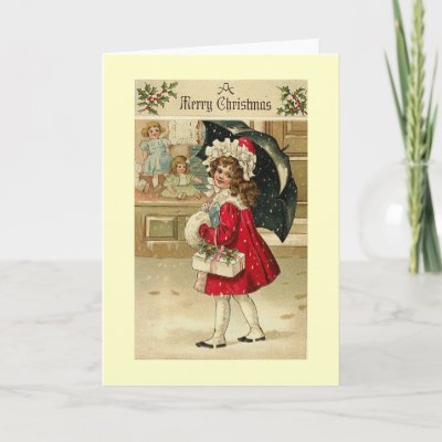 Vintage Christmas Greeting Card