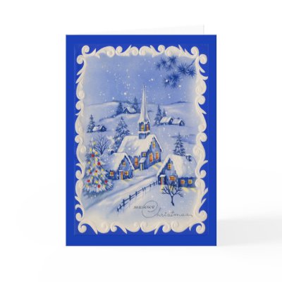 Vintage Christmas Card