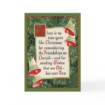 Vintage Christmas Card