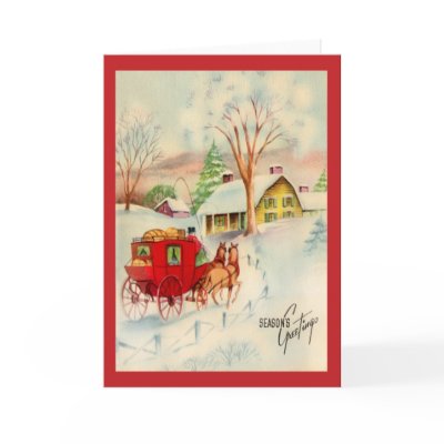 Vintage Christmas Card