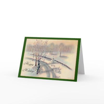 Vintage Christmas Card