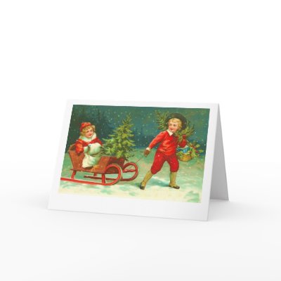 Vintage Christmas Card