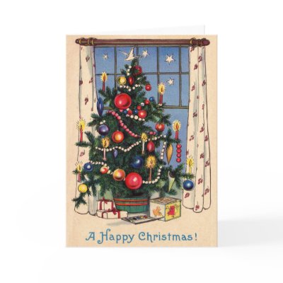 Vintage Christmas card