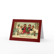 Vintage Christmas Greeting Card