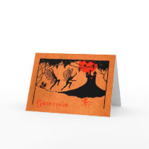 Vintage Christmas card by Vintagearian Vintage Christmas card
