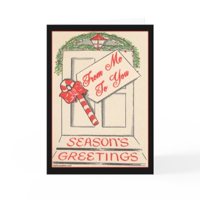 Vintage Christmas Card