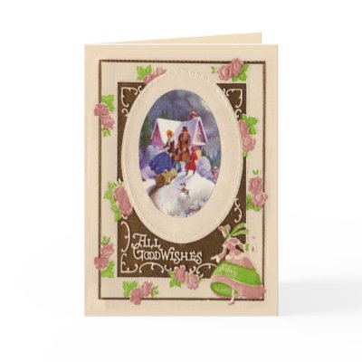 Vintage Christmas card