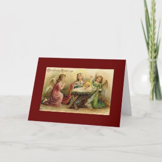 VINTAGE CHRISTMAS GREETING CARD