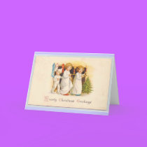 Vintage Christmas card cards