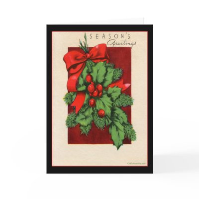 Vintage Christmas Card
