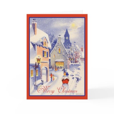 Vintage Christmas Card