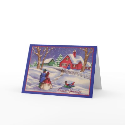 Vintage Christmas Card