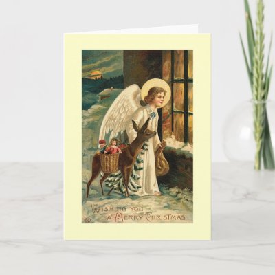 Vintage Christmas Greeting Card