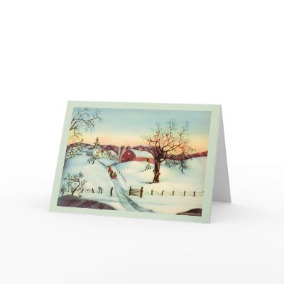 Vintage Christmas Card