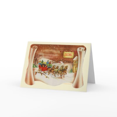 Vintage Christmas Card