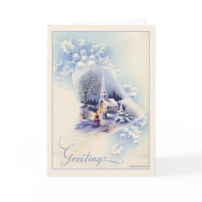 Vintage Christmas Card