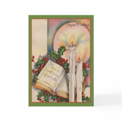Vintage Christmas Card