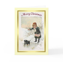 Vintage Christmas Card