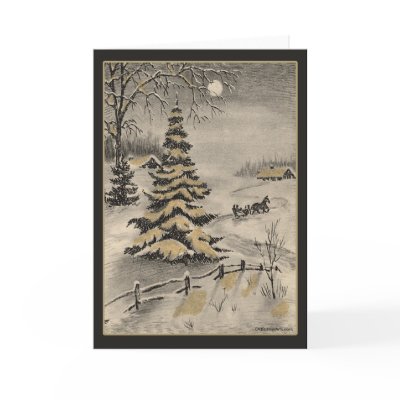 Vintage Christmas Card