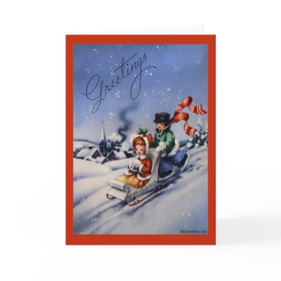 Vintage Christmas Card