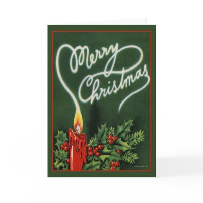Vintage Christmas Card