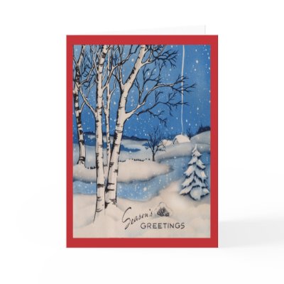 Vintage Christmas Card