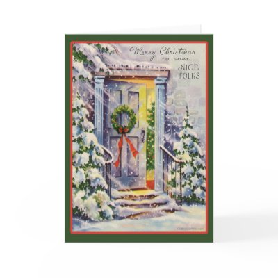 Vintage Christmas Card